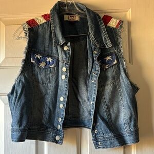 Lei denim vest
